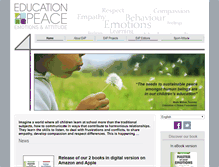 Tablet Screenshot of education4peace.org